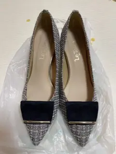 Le Talon ルタロン　ツイードパンプス 24センチ