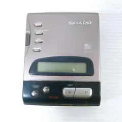 SHARP シャープ MDポータブルレコーダーMD-M20 リモコンイヤホン付き