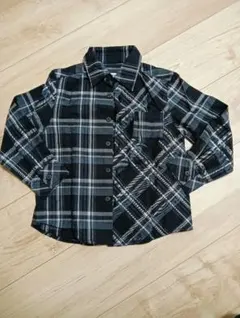 COMME CA FILLE 長袖シャツ 110A チェック柄