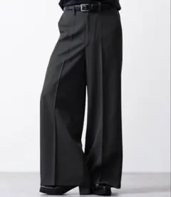 ZOZO完売品‼️【CLEL】バックブラッシュドTR フレアスラックス - メルカリ