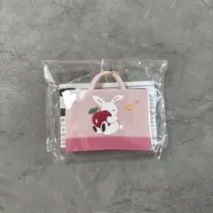 【新品・未開封】familiar カプセルトイ　デニムバッグ　ミニバッグチャーム