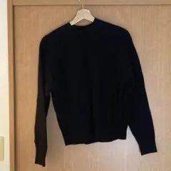【UNIQLO】(M)スムースコットンクルーネックセーター（長袖）