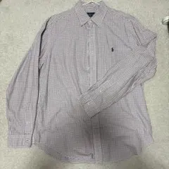 Ralph Lauren チェック柄 長袖シャツ L