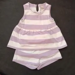 セットアップ☆ボーダー、ショートパンツ