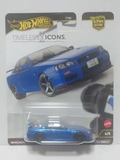 ホットウィール ニッサン スカイライン GT-R BNR34 - メルカリ