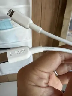 Anker USB-C to Lightningケーブル ホワイト 0.9m