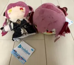 宝鐘マリン パペットぬいぐるみ ② , 寝そべりぬいぐるみ セット