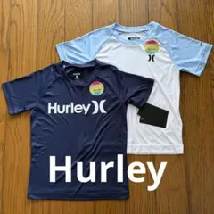 【新品】Hurleyボーイズ用ラッシュガードTシャツ2枚組100 110 120