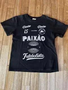 【USED品】ルースイソンブラ　160 コットンTシャツ ブラック 黒