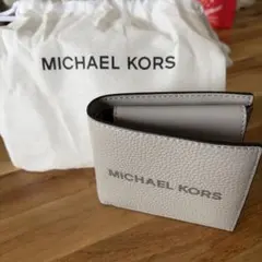 MICHAEL KORS 二つ折り財布 ライトグレー