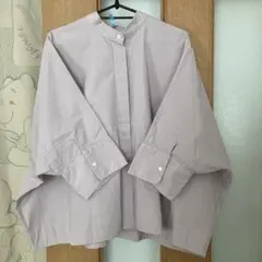 １７３　UNIQLO+J 薄紫 半袖シャツ・ブラウス