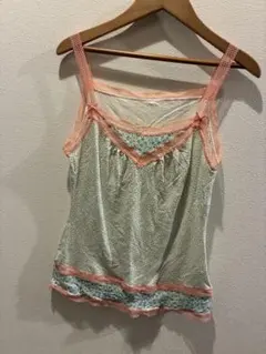 花柄 キャミソール