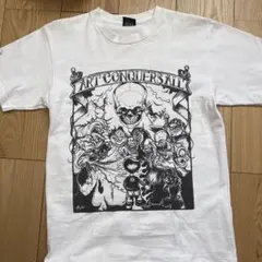 CUSTOMADE ART CONQUERS ALL Tシャツ