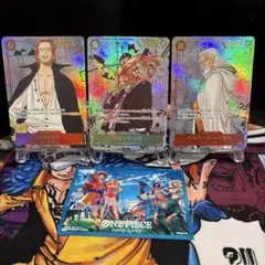 公式スリーブ ルフィ ゾロ シャンクス レイリー