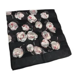 NINA RICCI ニナリッチ 大判 スカーフ ショール シルク 花柄