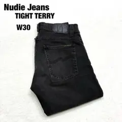 Nudie Jeans ヌーディージーンズ TIGHT TERRY ブラック