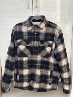 ZARA チェック柄ジャケット リラックスフィット