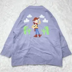 【希少】H&M×ディズニー トイストーリー ウッディ カーディガン Sゆるだぼ'のサムネイル