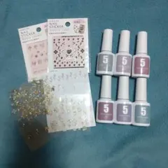 ネイル工房 5Micron マグネット ネイルシール セット