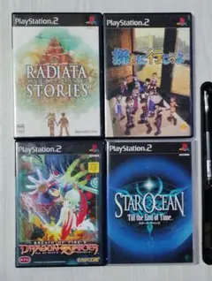 【ps2】 RPGソフト4本セット（送料込み）