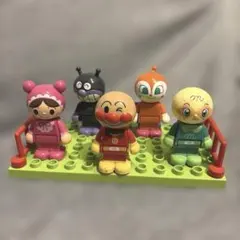 アンパンマン フィギュアセット 5体 ブロック