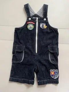 ミキハウス デニム オーバーオール 90cm