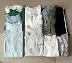 まとめ売り　女の子　12点セット　半袖　長袖　パンツ　150のサムネイル