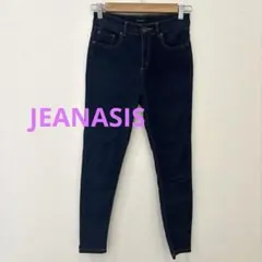 JEANASIS ダークブルー スキニーデニム