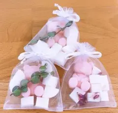 ブルメリアの香り♡くま子とソープのサシェ