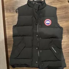 魚天国さま専用Canada Goose ダウンベスト 黒 カナダグース S／P