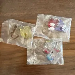 サンリオキャラクターズ　なかよしドロップチャーム　 3点セット　ガチャ