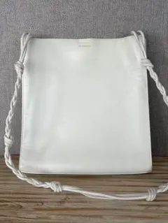 断*中様 JIL SANDER ショルダーバッグ ホワイト 断*中様 JIL SANDER ショルダーバッグ ホワイト - メルカリ