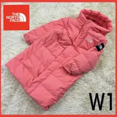 送料無料！ ノースフェイス レアカラー ダウン パーカー コート 刺繍ロゴ 人気