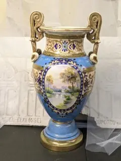 高さ約37cm オールドノリタケ 里帰りアンティーク 花瓶のサムネイル