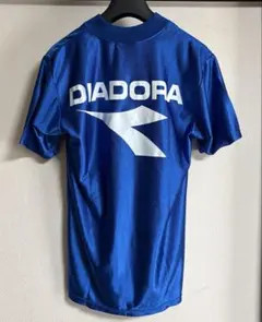 90sヴィンテージ　DIADORA ディアドラ ビッグロゴ ゲームシャツのサムネイル