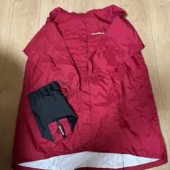 mont-bell パックラップレインコート　140size