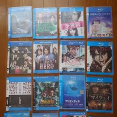 邦画ブルーレイコレクション 20枚 レンタル落ち