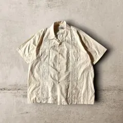PENDLETON キューバシャツ 刺繍 ホワイト M - メルカリ