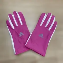 adidas スポーツグローブ ピンク ホワイトのサムネイル