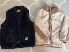 ミキハウス　ベビザラス　mikihouse ベスト　ボアベスト　アウター　ベビー