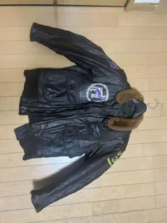 60s G1フライトジャケット STAR SPORTSWEAR社 ヴィンテージ G-1 フライトジャケット レザージャケット 黒タグ