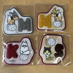 ハイキュー‼︎ ワッペンステッカー 稲荷崎高校 宮侑 宮治 北信介 角名倫太郎