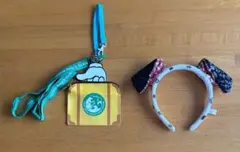 ⭐️東京ディズニーリゾート ⭐️パスケース チャック付き⭐️101匹カチューシャ⭐️美品のサムネイル