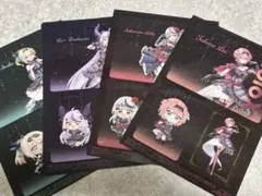 ホロライブ　holoX クリアシート5種 セブンイレブンまとめ売り