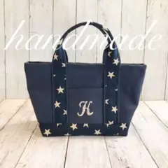 オーダー受付中☆*。 トートバッグ ミニトート 星柄