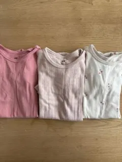 H&M ロンパース3点セット