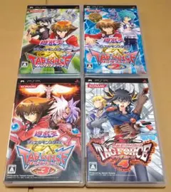 遊戯王5D’s 遊戯王ファイブディーズタッグフォース1〜4 PSPまとめ売り