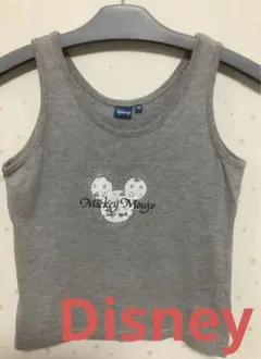 ディズニー　ミッキーマウス　鋲付きタンクトップ　キラキラ