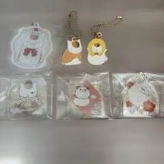 夏目友人帳　斑　ニャンコ先生 アクリルキーホルダー　チャーム　メタルキーホルダー