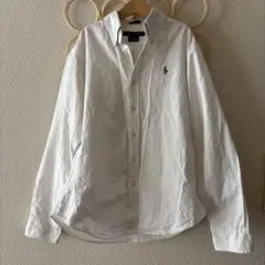 ラルフローレン　オックスフォードシャツ　ホワイト　クラシックフィット　サイズ6